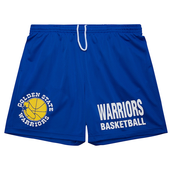 Pantalone Golden State Warriors Mitchell & Ness Hardwood Classics Royal